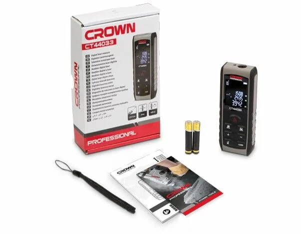 Лазерный дальномер Crown CT44033 – №1